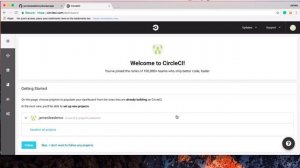 Circle Ci setup with Github