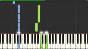 Main Theme - Elden Ring - Piano Tutorial - Synthesia