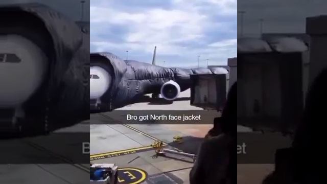 The plane was just cold