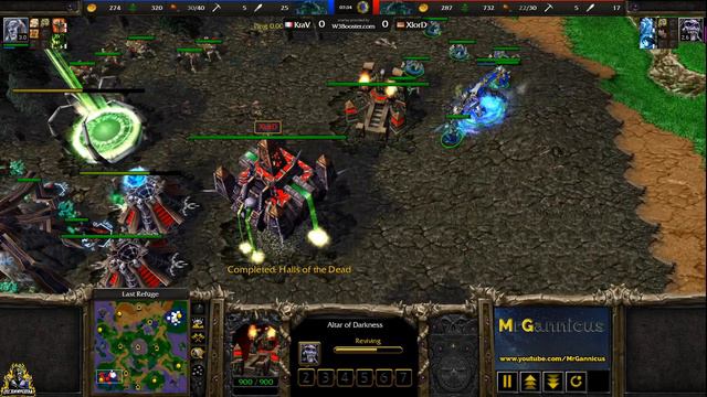 KraV WINS XlorD | EXPERIMENTING NEW TACTIC | W3Champions WARCRAFT III REFORGED | WC3 LAST REFUGE OM
