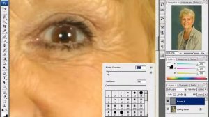 Ретуширование. Исправление морщин в Photoshop