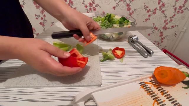 Салат из Цветной капусты и брокколи! Казакша рецепт! Огурец !Морковь! смотреть онлайн