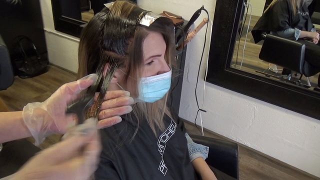 Color Melting Technique with Paul Mitchell The Demi смотреть онлайн