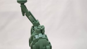 LEGO 21042 Statue of Liberty Facelift Tutorial
