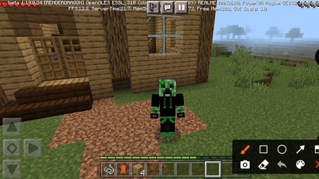 Моё первое видео. 🎥Как я выживал в Minecraft.🎮 смотреть онлайн