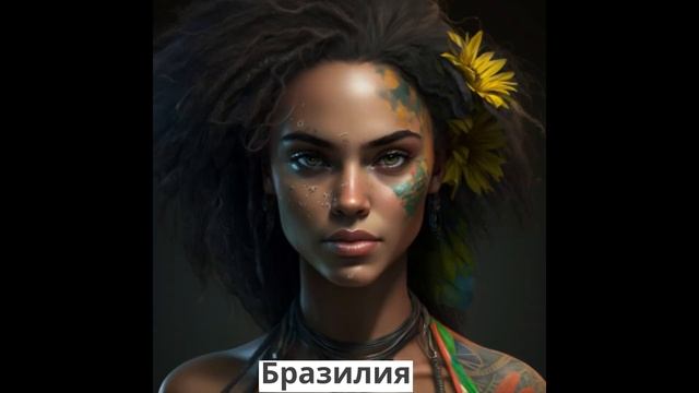 Нейросеть нарисовала страны в облике колоритных мужчин и женщин
