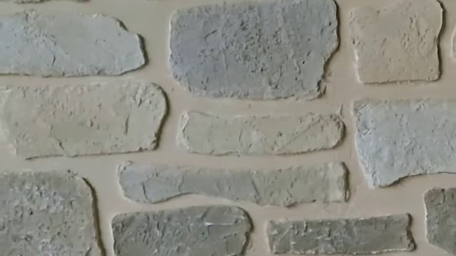 Образцы штукатурки под камень. Samples of plaster under the stone from gypsum plaster. смотреть онлайн