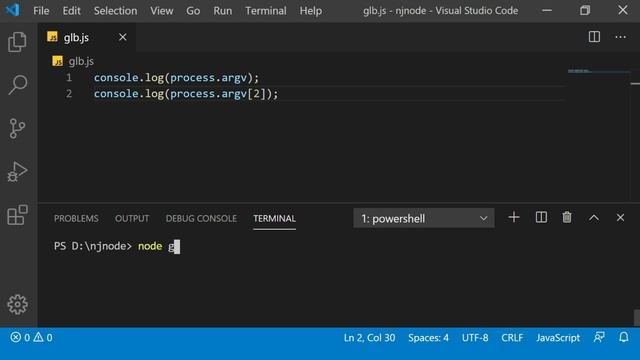 Node.js Tutorial #6 | Global object | "process" object | __dirname & __filename