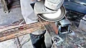 зачистка сварочных швов алмазной чашкой
