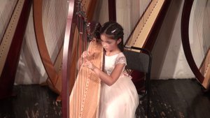 Арфа - Interstellar Томилова Татьяна  (harp cover) baby version (детская версия) Играют дети.