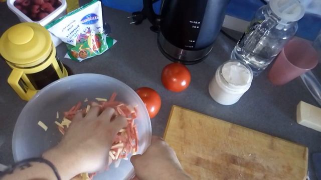 Салат "Мэри" быстро и вкусно, самый простой рецепт салата/ресторан дома смотреть онлайн