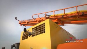 Буровые установки.Испытание УРБ 2А2 на базе шасси "Урал"