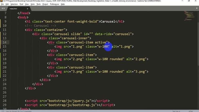 Bootstrap Tutorial [#33] | Carousel | Carousel In Bootstrap смотреть онлайн