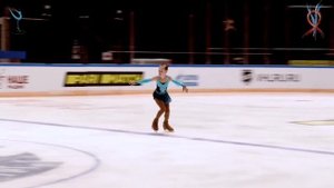 Кира Гапонова. Невский Лёд. 3СП. 23.01.2022. 1 место