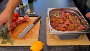 Schaschlik. Шашлык из баранины. Как сделать нежный, сочный и ОСОБЫЙ шашлык из ноги барашка!
