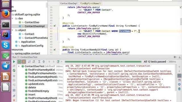Spring JDBC 2 part смотреть онлайн