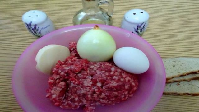 Котлеты из говядины с сыром