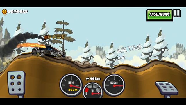 Hill Climb Racing 2 - The CYBERPUNK Police Car❤ (Gameplay)