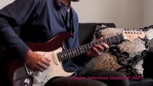 American Standard Stratocaster 2007 - Candy Cola Rosewood Neck