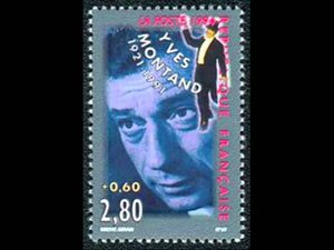 Yves Montand Joli mai, 'Одинокая гармонь' Ив Монтан