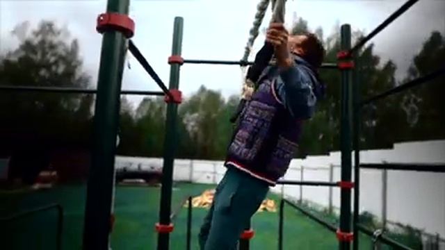 ИЗОБРЕТАЮ НОВЫЙ ТРЕНАЖЕР. ТРЕНИРОВКА С КАНАТОМ. БЛОГ№2 смотреть онлайн