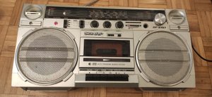 Sharp Gf 5757 Boombox Stereo Cassete Player  Made In Japan 1985 год ЯПОНИЯ