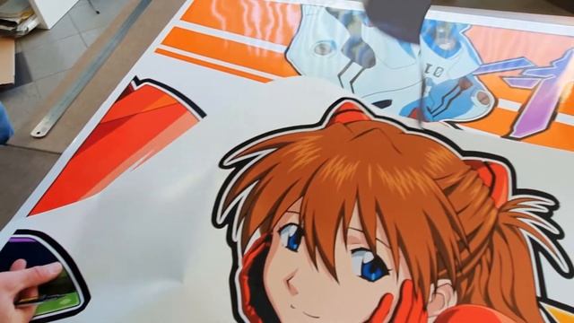 EVANGELION Itasha ( エヴァンゲリオン 痛車 ) | wrappshop.eu смотреть онлайн
