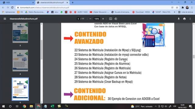 CURSO MACROS VISUAL BASIC EXCEL ORACLE SQL SERVER MYSQL ACCESS VISUAL FOXPRO POSTGRESQL смотреть онлайн