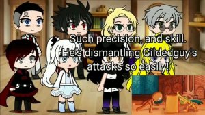 RWBY Reacts To Gildedguy & The Rock Hard Gladiator - Story #7 (FULL Animated Fight)