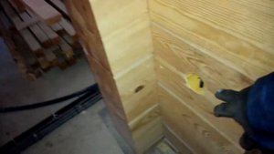 Скрытая электропроводка в деревянном доме из профилированного клееного бруса