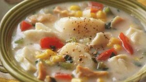 Суп с морепродуктами