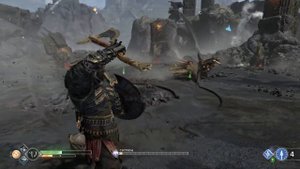 God of War Победа над Королевой Валькирий Сигрун