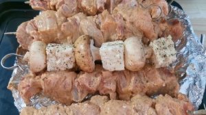 Домашний Шашлык в духовке  / "Деревенский" Шашлык в Мини-печке GFGRIL
