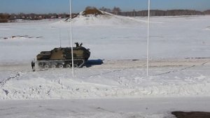 Учения на БТР-МДМ «Ракушка» в 242 учебном центре