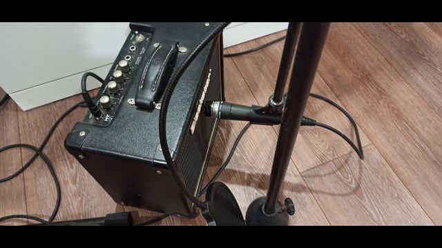 Микрофон Shure SM58-LCE - запись перегруженной гитары без решетки смотреть онлайн