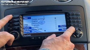 Mercedes Benz ML W164 Hidden Menu COMAND NTG