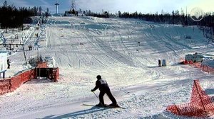 Соревнования по горным лыжам и сноуборду в Мирном