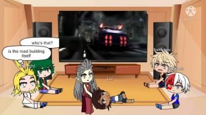 mha and guest react to transformers war for Cybertron cinematic trailer