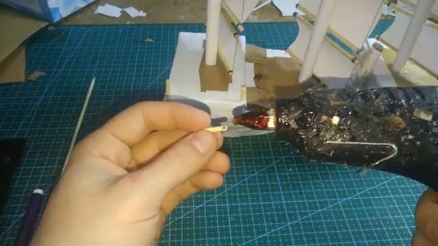 Как сделать парусный корабль из картона своими руками смотреть онлайн