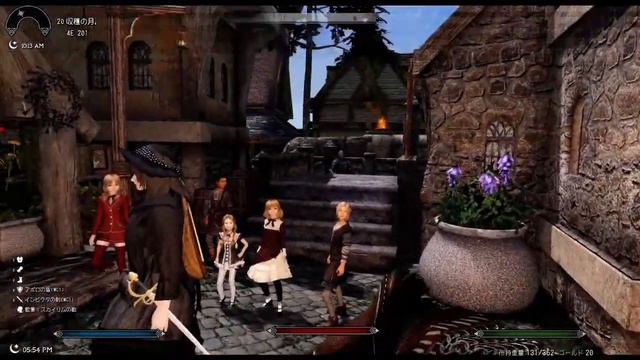 Skyrim SE ソリチュードの街中を散歩してみよう16 MOD