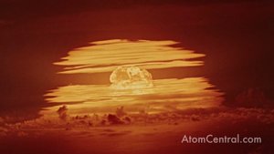 Hydrogen Bomb test explosion - Redwing Tewa