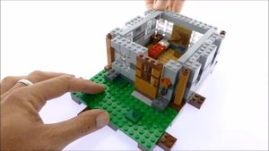Lego Minecraft 21115 The First Night - Lego Speed Build Review