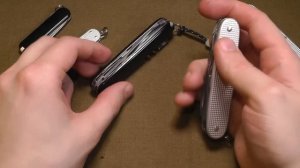 Выбор Victorinox Alox (Pioneer X vs. Compact, Bantam, Classic)