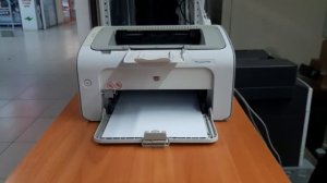 Тест лазерного принтера HP LaserJet P1005
