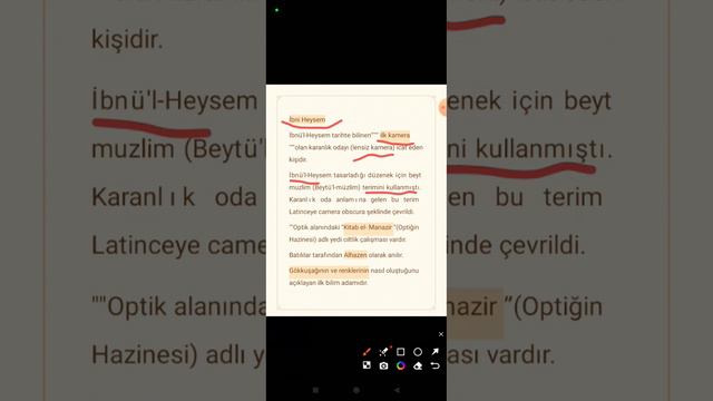 Kpss İbn-i Heysem kısa bilgiler