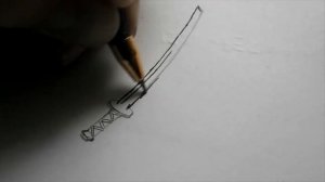 Как нарисовать катану?