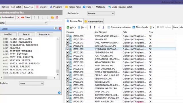 TRIK RENAME GANTI NAMA FILE GAMBAR DOKUMEN SECARA CEPAT MASSAL смотреть онлайн