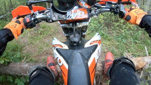 Эндуро приключения на KAYO: мосты, горки, БРЕВНА!