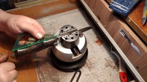 отделка рукояти ножа (акула)