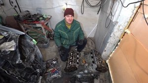 разбор мотора м272 картер #Мерседес w164 часть 8 #mercedes restoration